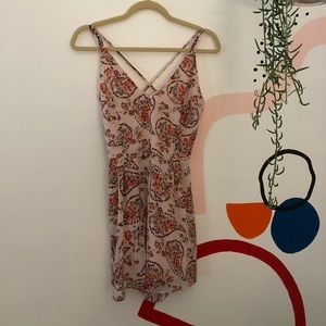 Molly Green Paisley Print Romper